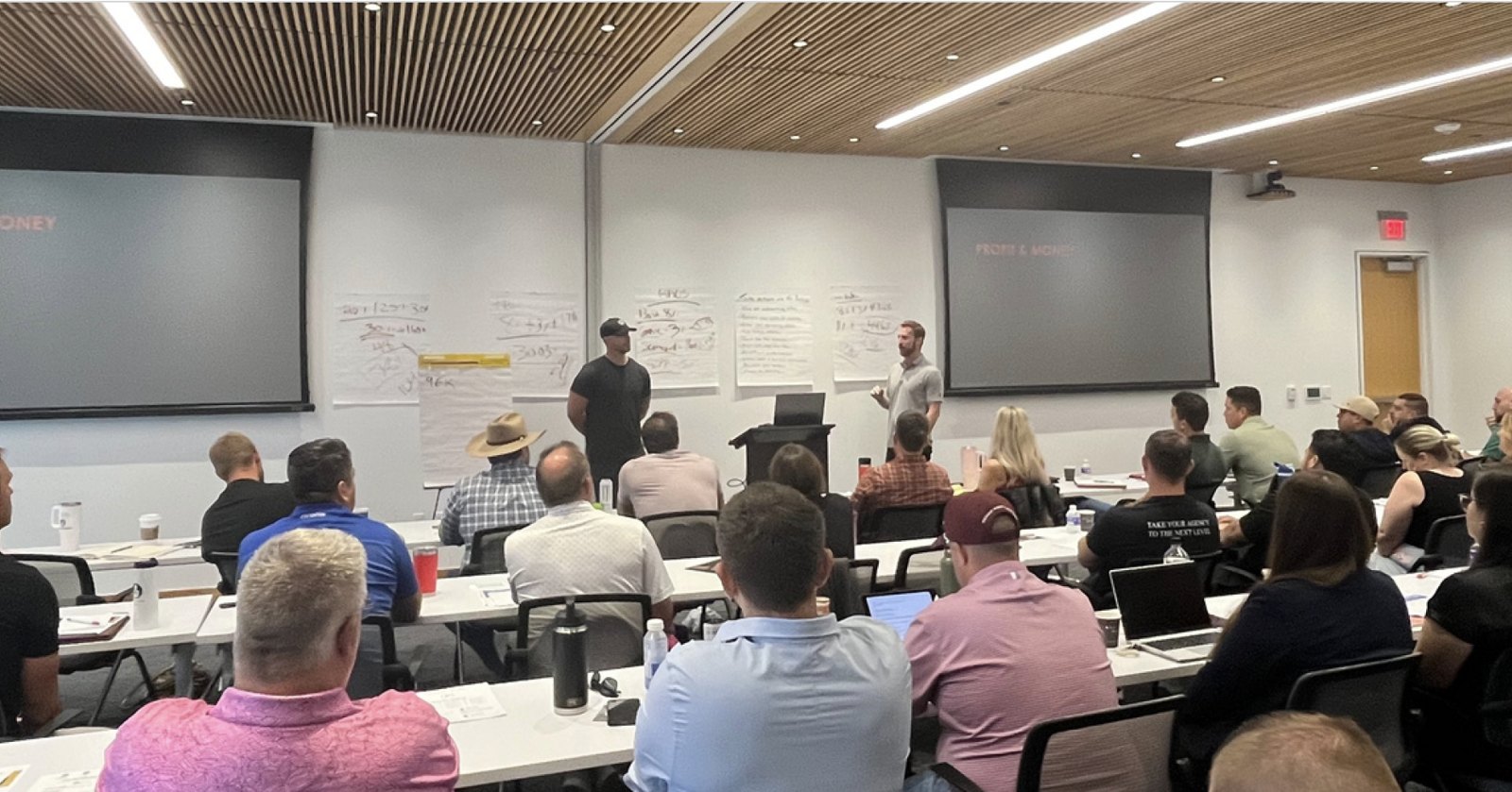Scale and Profit seminar in session